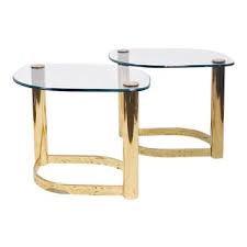 Show off your sense of style with the. Vintage New Brass Side Tables For Sale Chairish