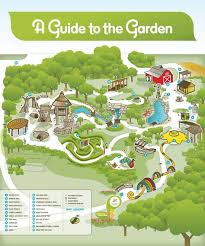 Downing Children S Garden Map At Botanica So Taking Some Pictures Here Children S Garden Map Farm Tourism