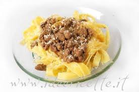 Timballo di tagliatelle e funghi. Ricetta Tagliatelle Ai Fegatini Di Pollo All Emiliana Ideericette