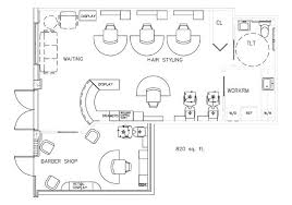 Barber Shop Floorplan Design Layout 820 Square Feet Floor Plan Design Layout Design Barber Shop