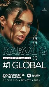 Karol g 2021 ti consente di ascoltare il catalogo più grande al mondo di canzoni di karol g 2021. Karol G Is The Only Latin Female Artist Who Will Be On Youtube Originals Hello 2021 World Today News