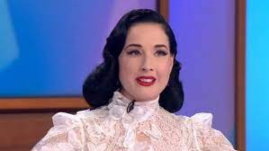 The american burlesque star, 48, became the third celebrity to be revealed on the show after the judges decided to save knickerbocker glory. Marilyn Manson S Ex Wife Dita Von Teese Speaks Out About Abuse Allegations Against The Singer Blabbermouth Net