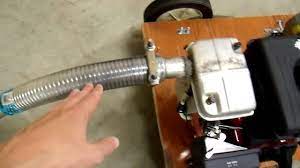 Like other have said, it is loud. Quiet That Generator With A Muffler And An Automotive Exhaust Diy 12v Generator Charger 8 Youtube