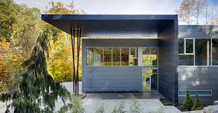 With our team's extensive background in craftsmanship, home design, interior design, and architecture, modern tiny living is proud to build the most robustly constructed, strikingly beautiful, livable, and safe tiny. Zinc House Of Industrial Zinc Exterior In Ohio Home Design Lover