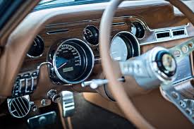 revology 1968 mustang gt 2 2 fastback in highland green metallic with ferrari cuoio interior in 2020 1968 mustang gt 1968 mustang 68 mustang fastback