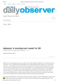 The new method also saw an improvement in absolute poverty in malaysia's urban and rural areas, from 4.8% and 17.5% in 2016 to 3.8% and. Pdf Malaysia A Development Model For Bd Minhazur Rahman Rezvi Academia Edu
