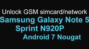 Connect phone to pc with usb cable, install . Unlock Samsung Galaxy Note 5 Sprint N920p Android 7 Nougat Youtube