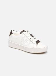 Sneakers de luxe basses et montantes disponibles. Michael Michael Kors Kirby Lace Up Weiss Sneaker Bei Sarenza De 448660