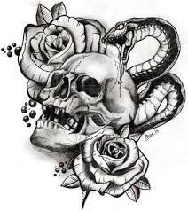 Skull Rose Snake Skulls Drawing Skull Tattoo Design Skull Tattoo Sorchafaulkner has uploaded 144 photos to flickr. skull rose snake skulls drawing