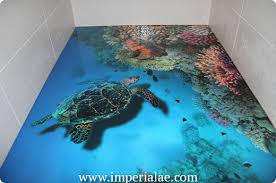 14 Amazing Floors That Look Like Water The Ocean And More Gallery Ebaum S Epoxy Floor Floor Art Best Flooring