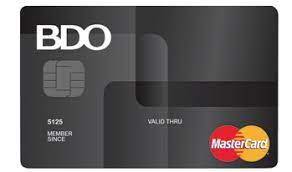 bdo credit card is issued by bdo bank it is also called banco de oro credit card the card is accepted everywhere master card is use cardholder has