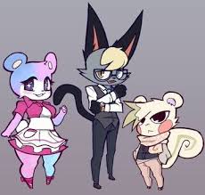 Judy Raymond And Marshal Animal Crossing Fan Art Animal Crossing Animal Crossing Game