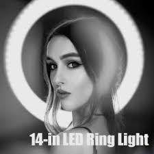 Best New Year Gift Zomei 14 Inch Led Ring Light Makeup Portrait And Photography Lighting With Halo Circle And Bi Color Control Ring Light