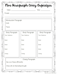 Five Paragraph Essays Tips For Teaching And Grading Writing Lessons 6th Grade Writing Third Grade Writing