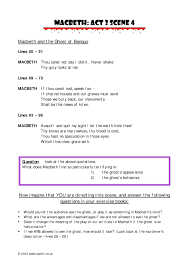 Maybe you would like to learn more about one of these? Ks3 Plays Macbeth Act 3 Teachit English