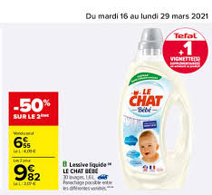 Maybe you would like to learn more about one of these? Offre Lessive Liquide Le Chat Bebe Chez Carrefour