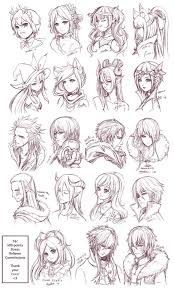 Hairstyles Anime Character Design Hairstyles Anime Anime Character Design Hairstyles Charactersdesi In 2020 Art Drawings Sketches Sketch Head Anime Drawings