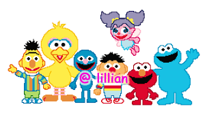 Sesame street *abby cadabby with present* cross stitch pattern. Sesame Street Cross Stitch Patterns Kits Cross Stitch Island