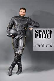 Space Suit Stock I Cargo Jacket Mens Tight Leather Pants 1950s Jacket Mens