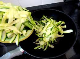Courgettes En Lamelles Sauce Bechamel