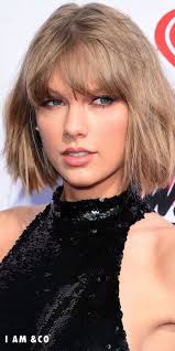 17 Wispy Bangs Styles From Celebs Whose Bangs Are Always Too Good I Am Co Taylor Swift Short Hair Taylor Swift Hair Long Hair Styles