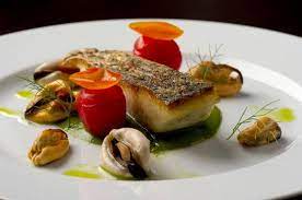 Fotografía de nautic ristorante, lampedusa: Filetto Di Dentice In Salsa Verde Con Cozze E Pomodorini Confit Picture Of Jazzino Cagliari Tripadvisor