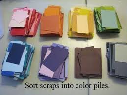 Here are two ideas i found. Storing Those Scraps New England Stamper Scrap Paper Storage Paper Storage Scrapbook Room Organization
