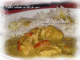 Colombo De Poulet Au Lait De Coco Recette Poulet Lait De Coco Recette Colombo Poulet Poulet