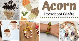 After these activities and projects are completed, take your preschool class on a nature hunt to look at some big. 10 Really Adorable Diy Acorn Crafts For Kids To Make