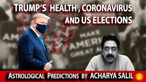 Trump S Health Coronavirus And Us Elections Astrological Predictions By Acharya Salil Youtube
