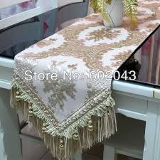 Top Grade Luxury Imported Velvet Table Runner With Non Slip Suede On Backing And With Giftbox Packed Elegant Table Runners Embroidered Table Runner From Evateng Embroidered Table Runner Table Runners Holiday
