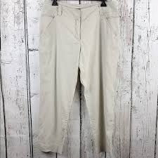 Eileen Fisher Linen Blend Crop Pants