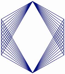 A description of how to do a parallelogram congruent triangles proof. A String Design That We Can Draw A Rhombus Inside A Hexagon