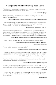 Un veterano mercenario (jean reno) vive alejado de la sociedad en una cabaña al pie de un lago en las montañas. Pdf Praise For The Ultimate History Of Video Games Andres Zavala Academia Edu