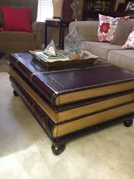Leather Coffee Table By Maitland Smith Designed Like A Stack Of Books With 3 Drawers Leather Coffee Table Coffee Table Coffee Table Inspiration