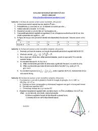 Maybe you would like to learn more about one of these? Simulare Evaluare Nationala 2015 Matematica