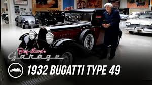 Jay leno'nun garajı , the tonight show'un eski sunucusu jay leno'nun oynadığı, başta arabalar ve motosikletler olmak üzere motorlu araçlarla ilgili bir amerikan internet ve televizyon dizisidir. 1932 Bugatti Type 49 Jay Leno S Garage Youtube