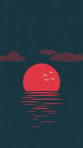 Sunset Minimalist Mobile Wallpaper In 2021 Minimalist Wallpaper Iphone Wallpaper Abstract Iphone Wallpaper