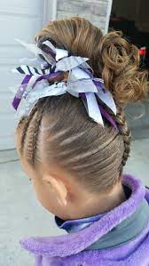 Gymnastics Hair Braids Gymnastics Hair Competition Hair Kids Hairstyles