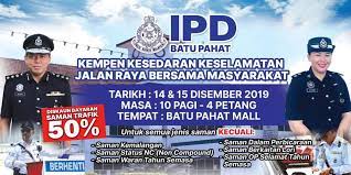 Saman ops selamat tahun semas 6. Selesaikan Saman Anda Tahun Ini Promosi Semua Saman Trafik Diskaun 50