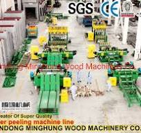 Spindleless Rotary Veneer Production Line for Peeling Wood ...