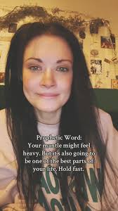 It might be heavy but it’s also one of the heaviest blessings you will ever  hold. Hold fast. Don’t grow weary in well doing. #holyspirit #propheticword  #pastorbrookekeith