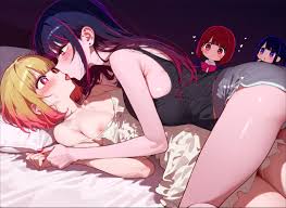 oshi no ko, arima kana, hoshino ai, hoshino ruby, kurokawa akane - R34 Vault
