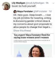 Ms forstater believes trans women holding. Maya Forstater On Twitter Statement From Labour Labourstudents National Womens Officer About My Case