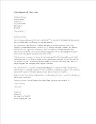 Free cover letter template a cover letter is all about making a great first impression, and giving your job application the best chance of making progress. Sales Assistant Job Cover Letter Templates At Allbusinesstemplates Com