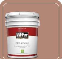 BEHR PREMIUM PLUS 5 gal. #PMD-98 Painted Skies Flat Low Odor Interior Paint & Primer 130005