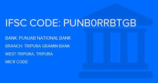 The ifsc code is made up of 11 characters. Punjab National Bank Pnb Tripura Gramin Bank Branch West Tripura Ifsc Code Punb0rrbtgb