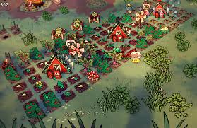 What is your farm-to-plot ratio? With the default I see a lot unharvested :  rCultOfTheLamb