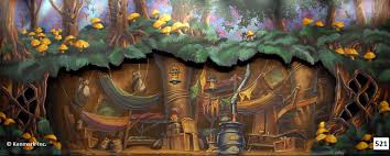 Lost Boys Hideout Would Have Light In Lanterns With That Being The Main Source With Above The Hideout Bei Lost Boys Peter Pan Peter Pan Play Peter Pan Musical