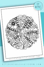 Printable kitchen table coloring page coloringanddrawings.com provides you with the opportunity to color or print your kitchen table drawing online for free. Color Wheel Coloring Pages The Kitchen Table Classroom